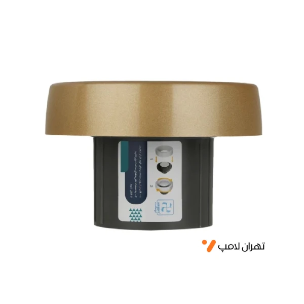 هواکش سایلنت گرد ایرسافت طلایی