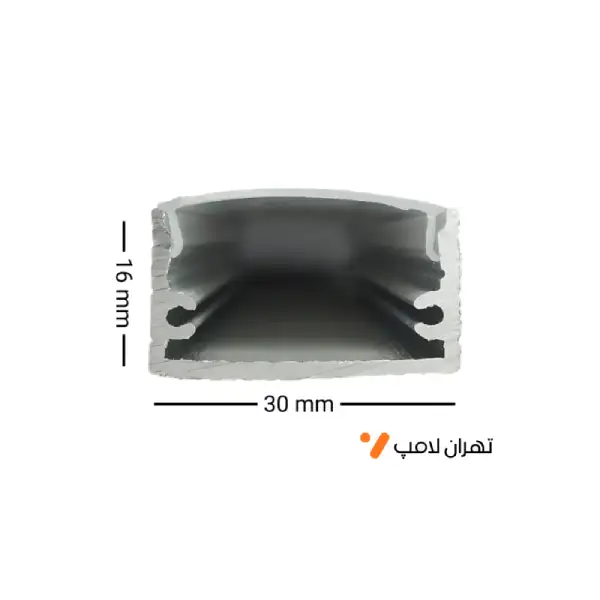 پروفیل لاین نوری روکار کد6 